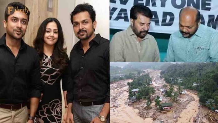 Film Industry Stars Donations For Kerala Victims