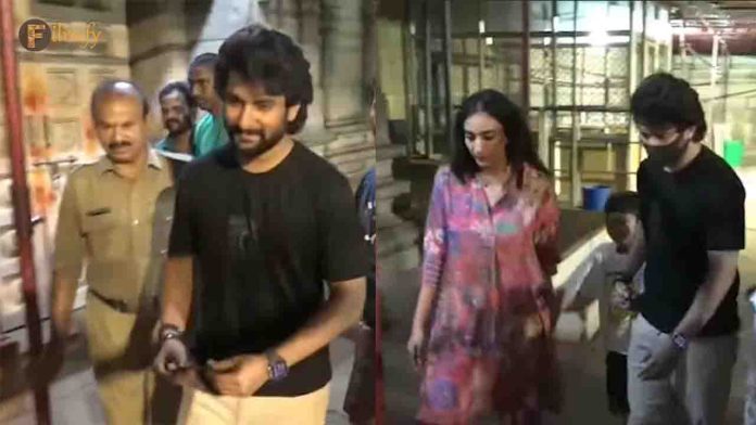 'Natural star Nani' went to Tirumala with family