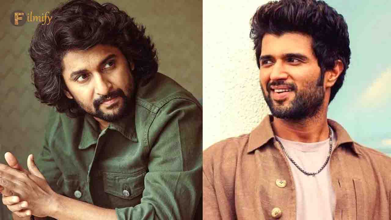 Nani-Vijay Devarakonda fan war on social media again