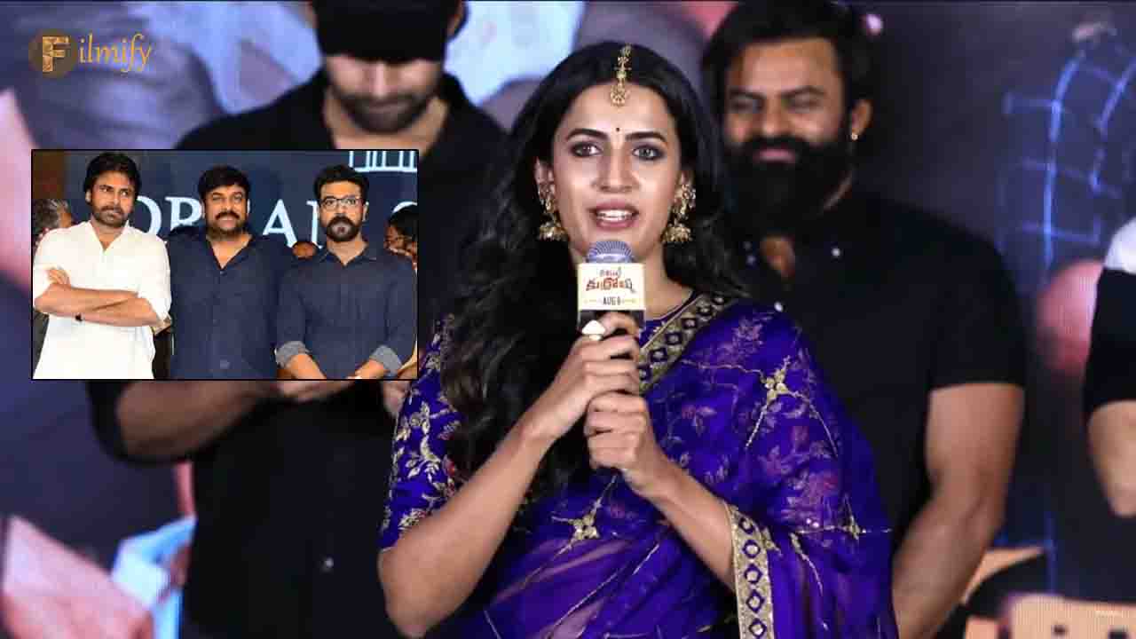 Niharika Intresting Comments On Mega family At Committee Kurrollu PreReleaseEvent 