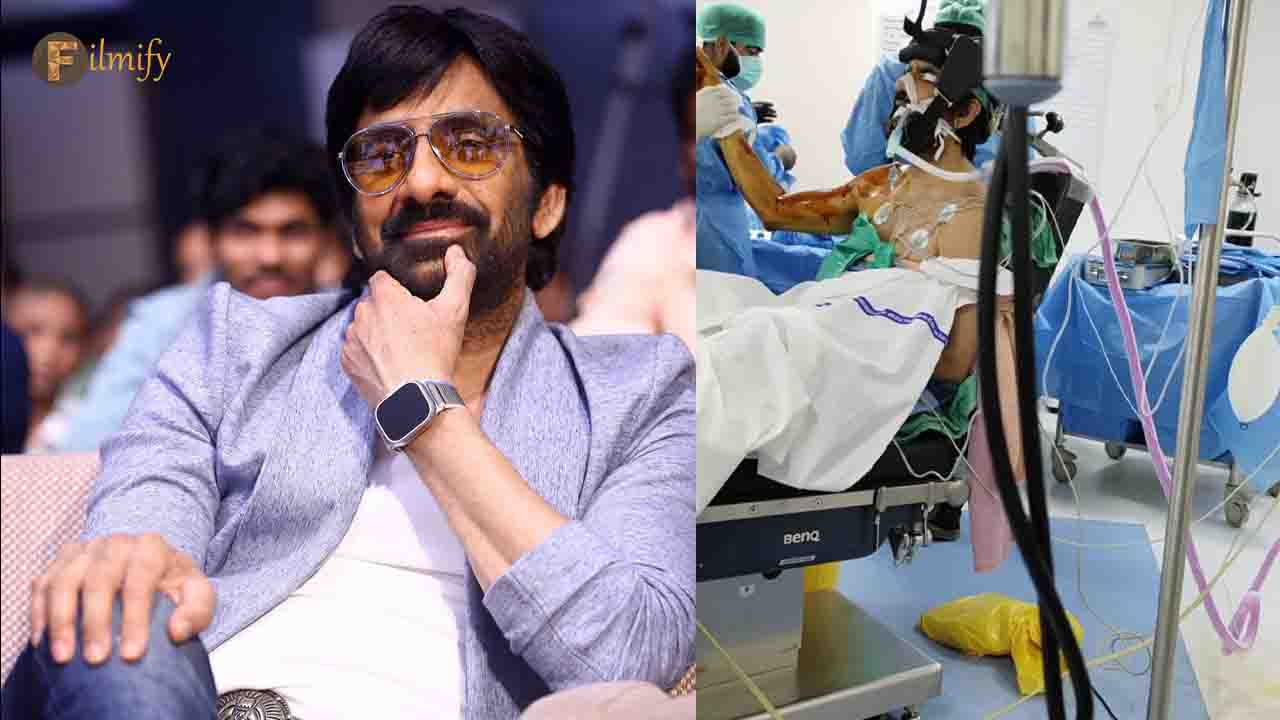 Yashoda management suspended nurses who took photo of Ravi Teja's treatment 