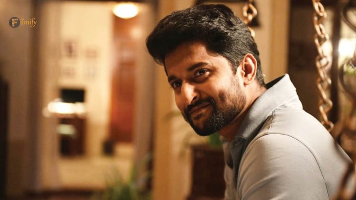 Nani : Small children are not allowed in my next film... Nani told the story