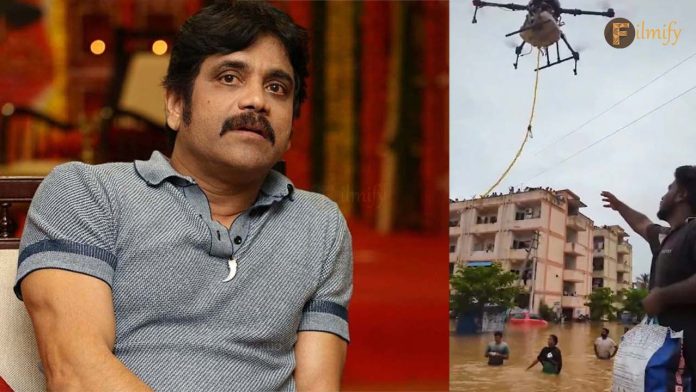 Nagarjuna did not help the flood victims of Telugu states