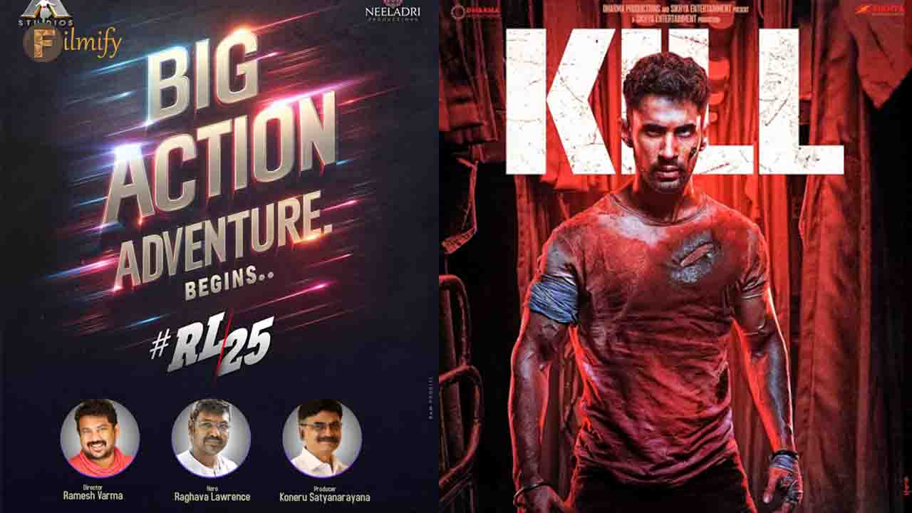 Raghava Lawrence's 25th movie as a remake of Kill movie