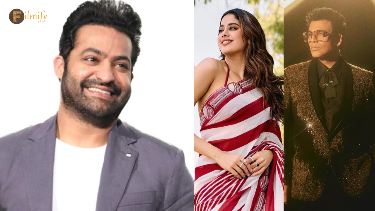 Janhvi kapoor: Do you want to act with NTR or not.. Shocking facts come to light..!