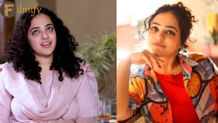 The heroine who revealed her real name is Nitya Menon