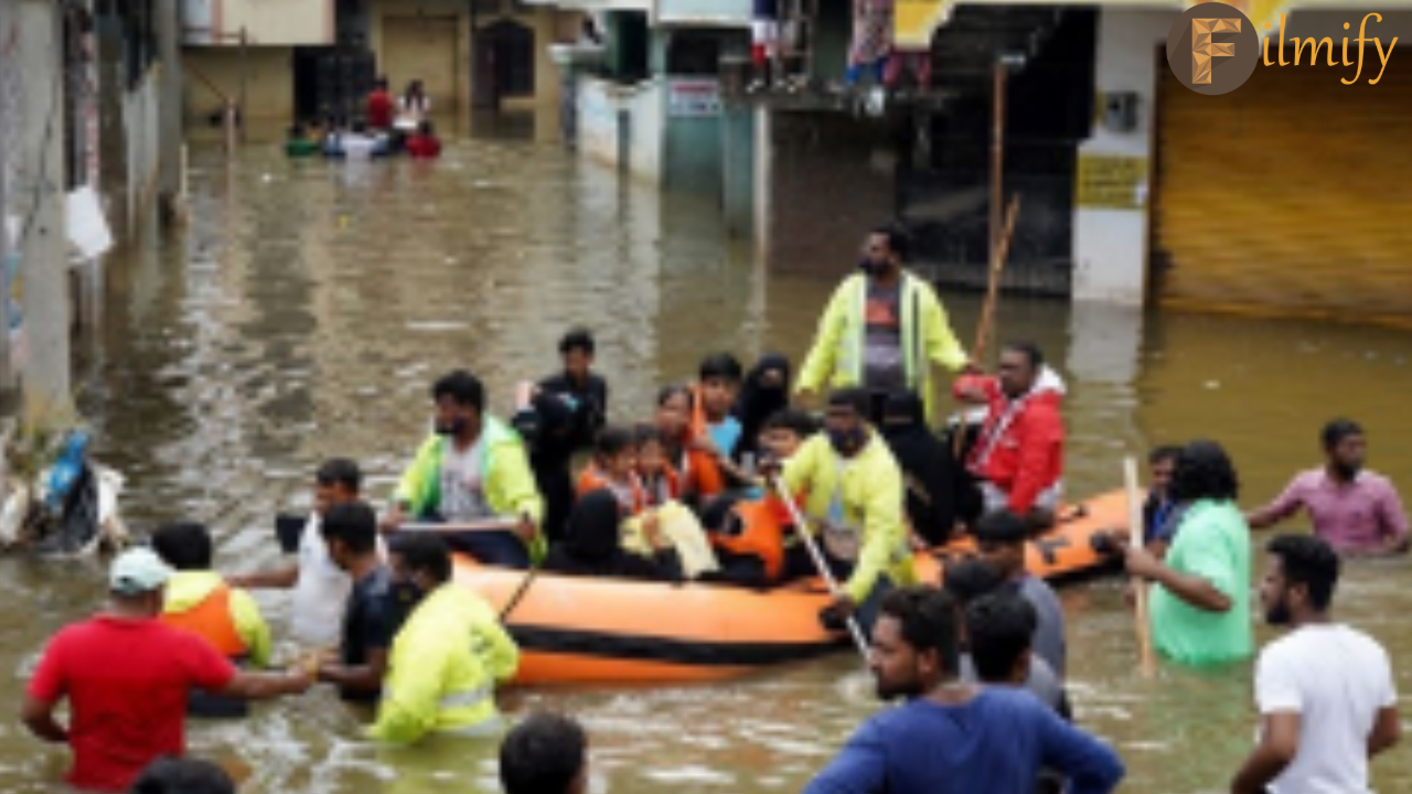 Nagarjuna did not help the flood victims of Telugu states