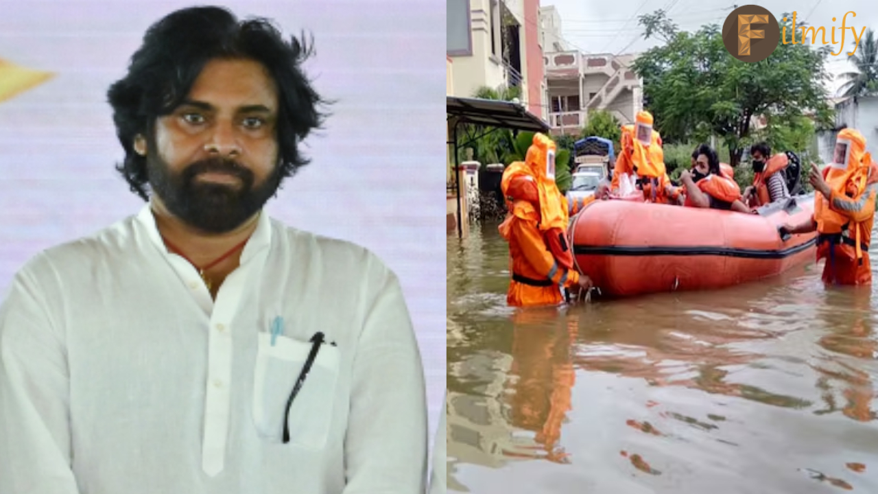 People making shocking comments on Pawan Kalyan who did not visit AP flood areas