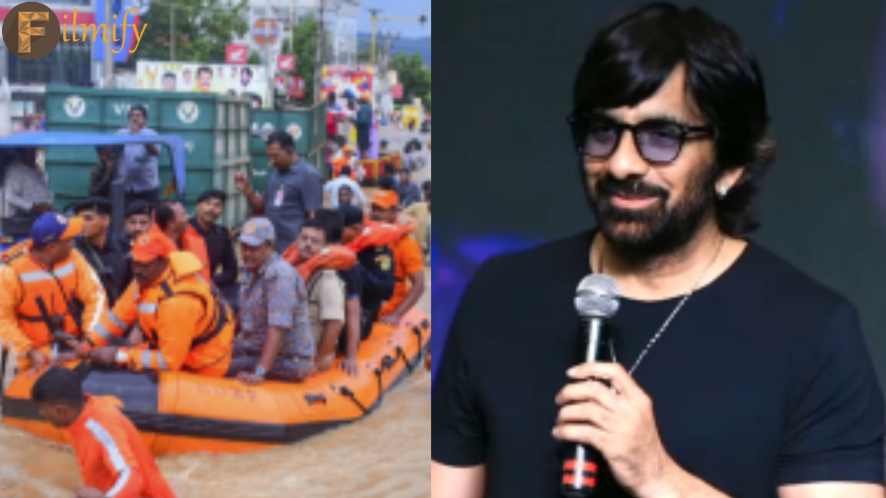 Ravi Teja who did not declare donation to Telugu states .. fans fire