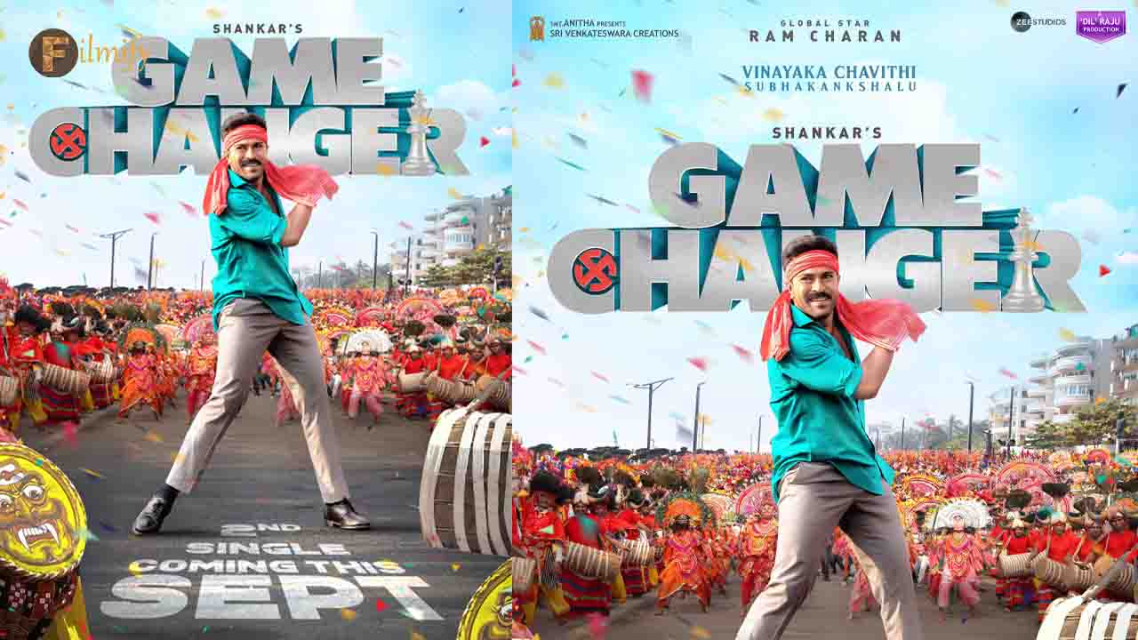 Ram Charan's GameChanger Movie Second Song Update