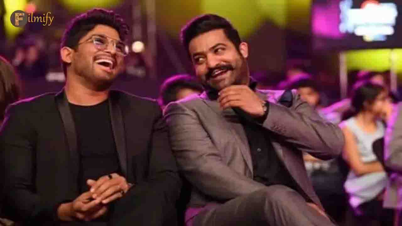 Jr NTR - Allu Arjun separated from Mega - Nandamuri familys