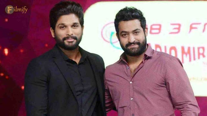 Jr NTR - Allu Arjun separated from Mega - Nandamuri familys