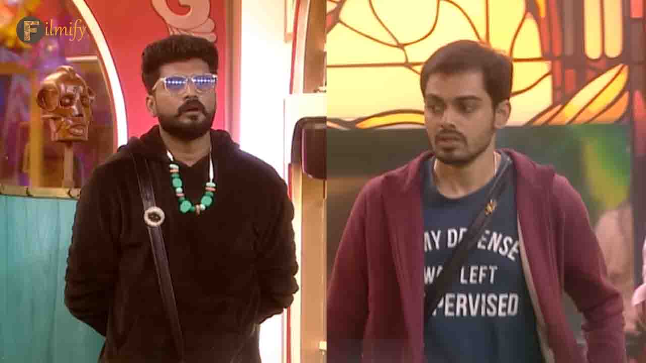 Nikhil supported Naga Manikantha in Biggboss 8