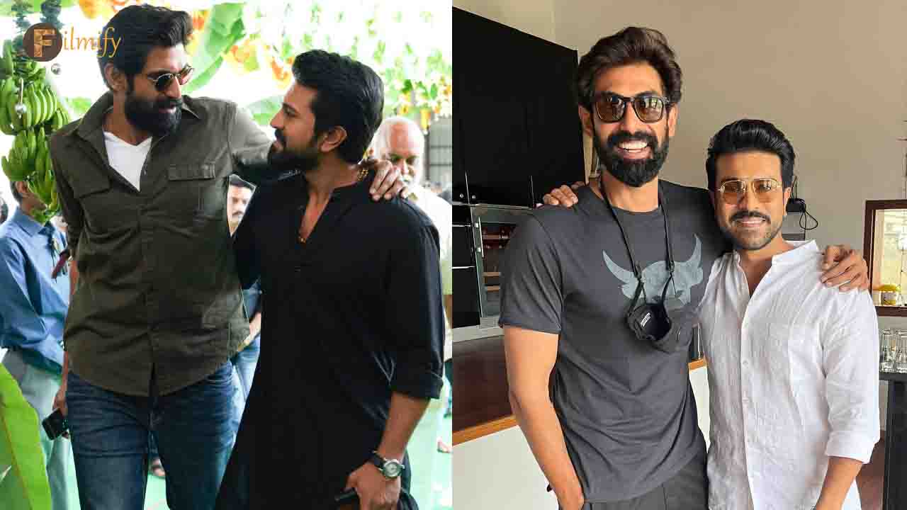 Rana interesting facts about his friendship with Ram Charan