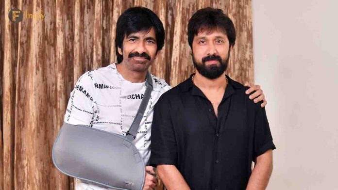 Raviteja latest still is going viral on social media