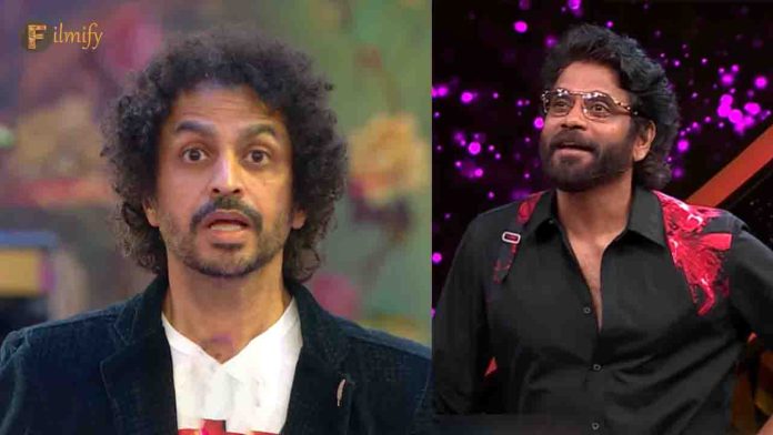 Nagarjuna gave good news to Shekhar Bhasha in Biggboss 8 house