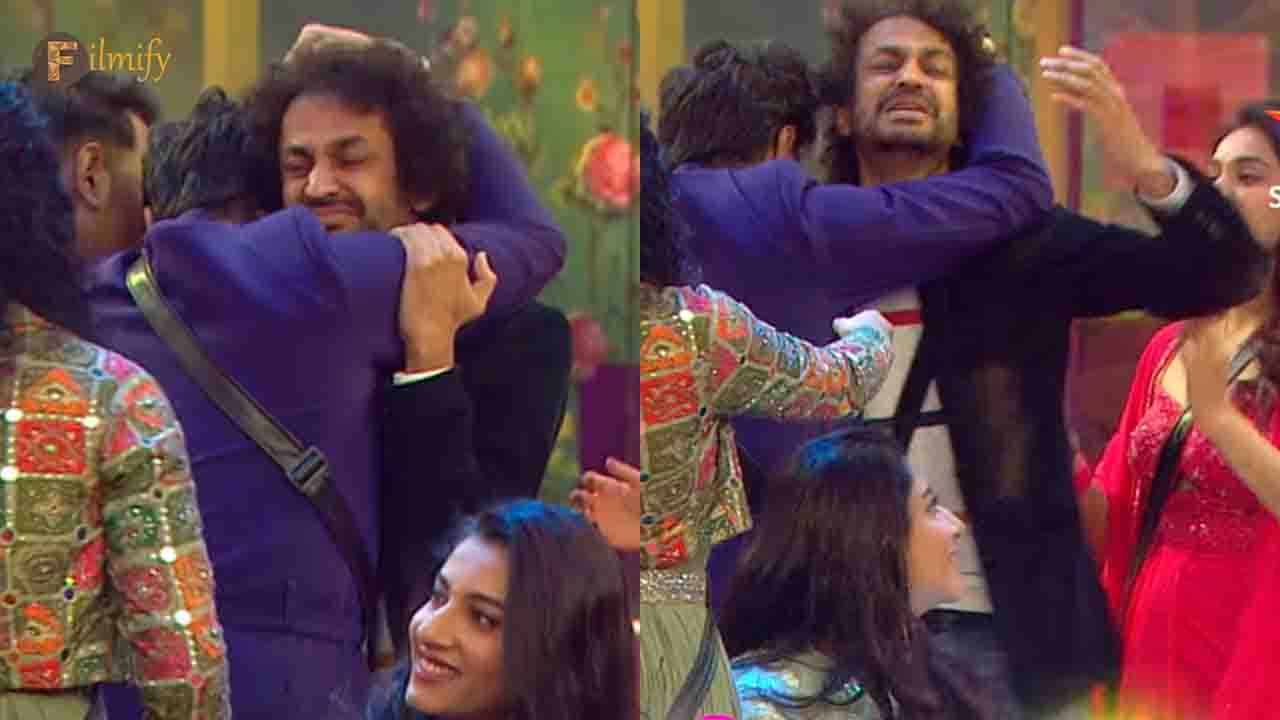 Nagarjuna gave good news to Shekhar Bhasha in Biggboss 8 house 